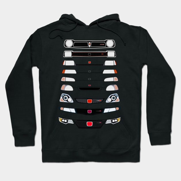 Civic Hoodie by AutomotiveArt